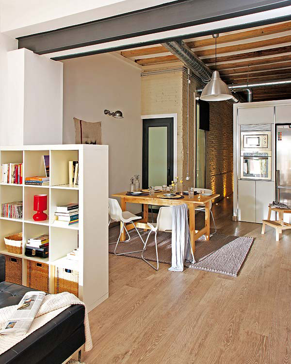 Decoración de interiores: Pequeño apartamento en Barcelona, con