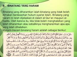 Kumpulan Materi Agama Makanan Yang Di Haramkan Berdasarkan Ayat Al Qur An