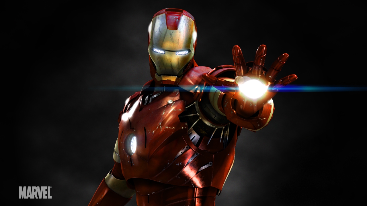 Favorite Marvel Comic Hero! Movie+Wallpaper+Iron+Man+Character+1280x720