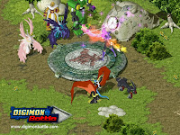 Digimon Battle обзор ролевой MMO игры