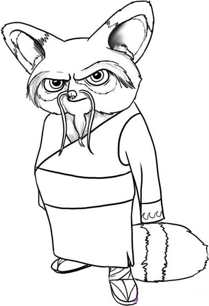 Coloring Pages Fun: Kung Fu Panda Coloring Pages