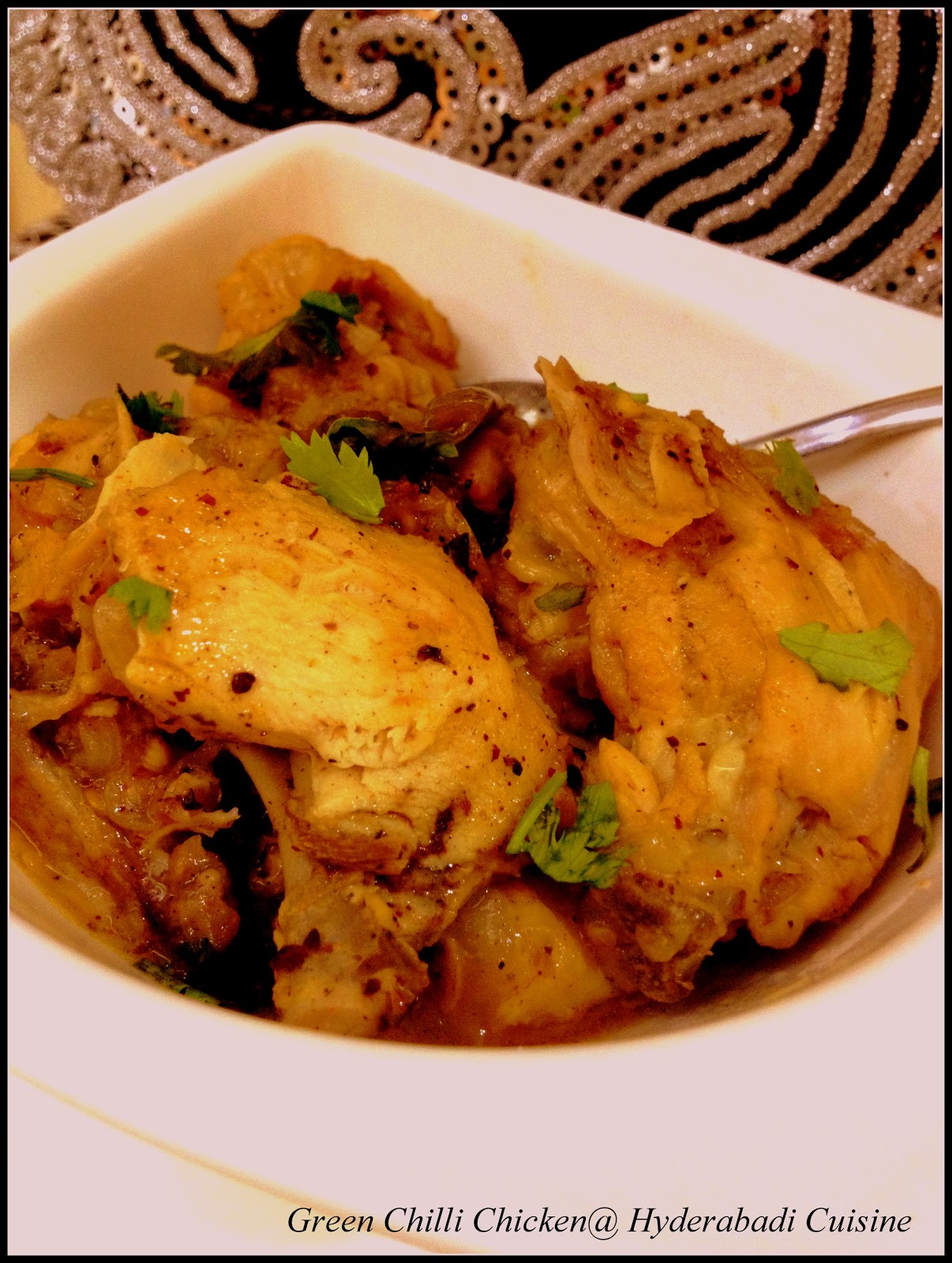 Hyderabadi Cuisine Green Chilli Chicken