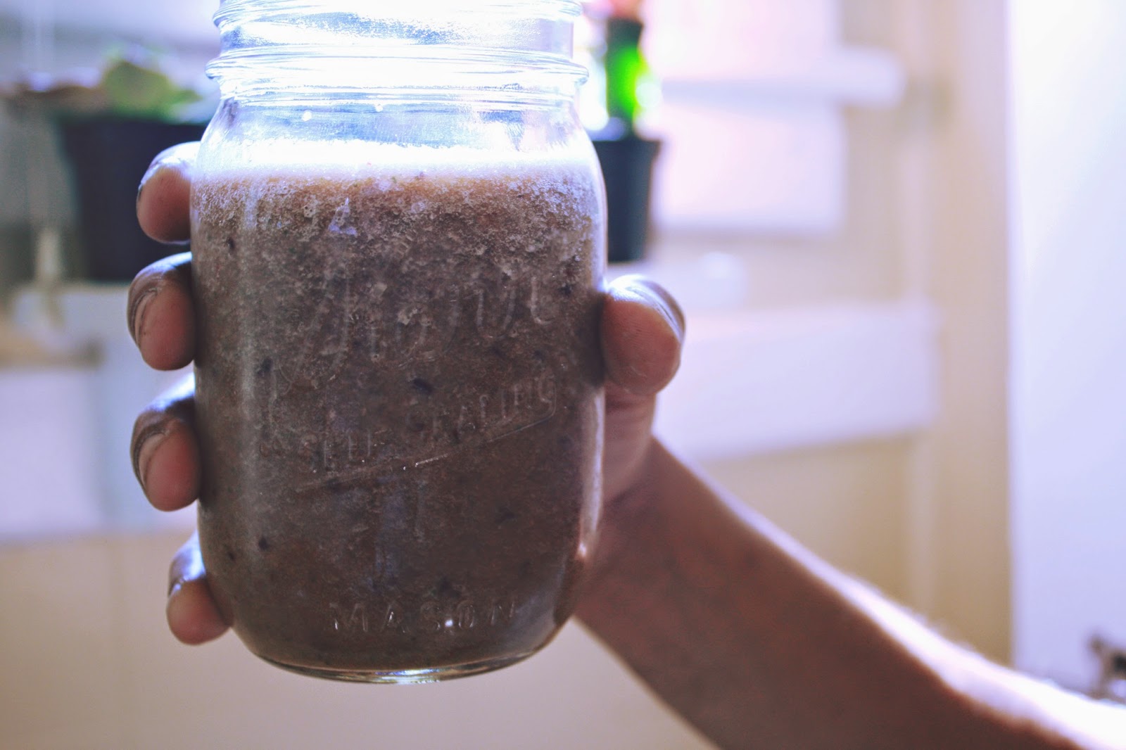 summer fruit smoothie