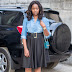 The Denim Shirt Series - Swing Skirt
