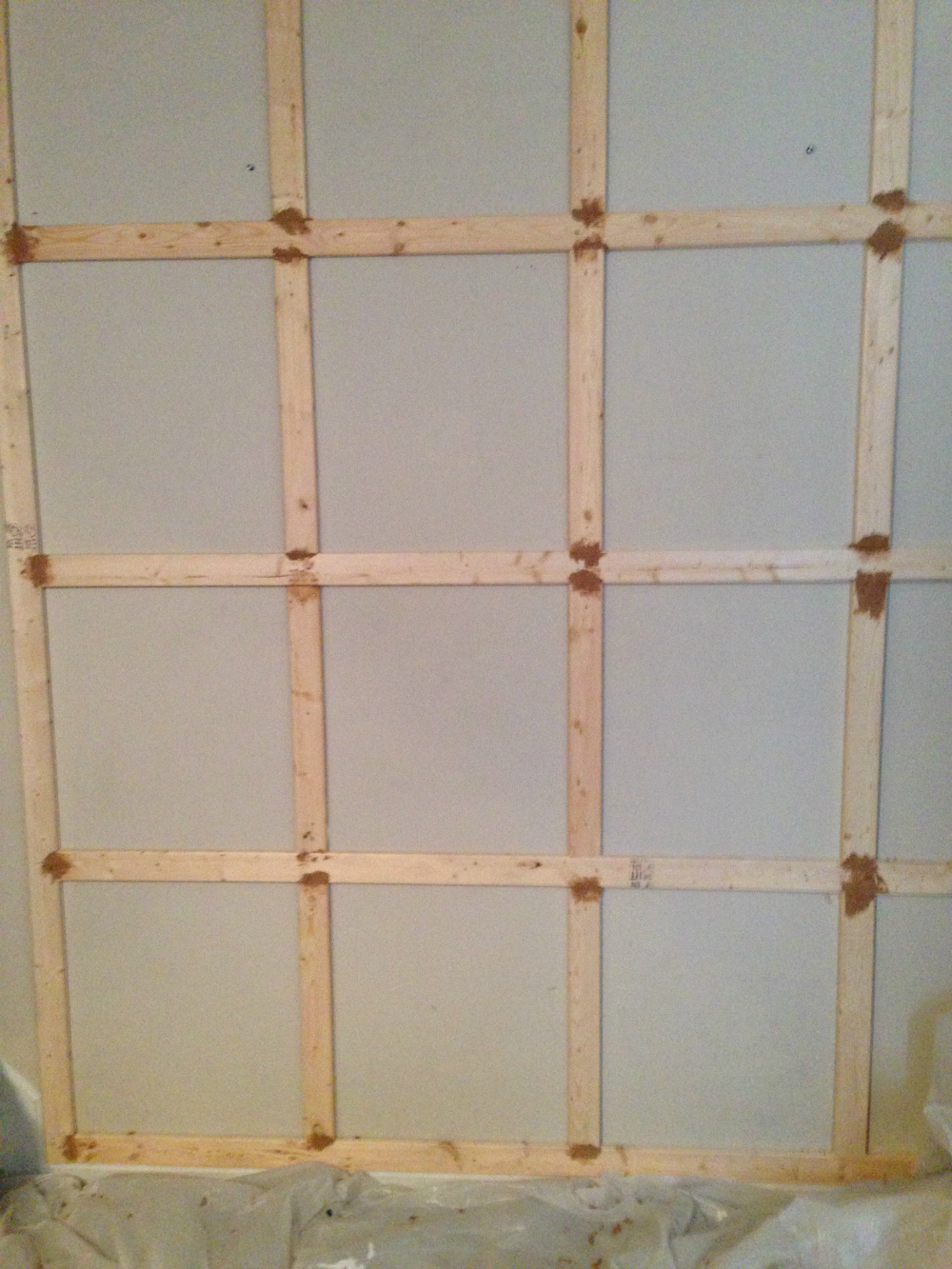 Seven Town Way Grid Style Board and Batten Entryway and Drop Zone