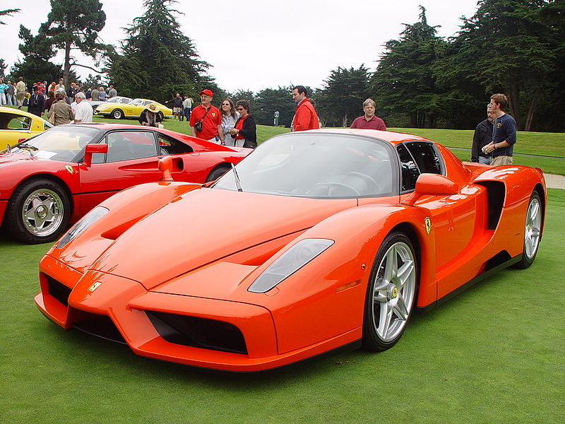 Gambar Transportasi : Gambar Mobil Sport Ferrari Enzo