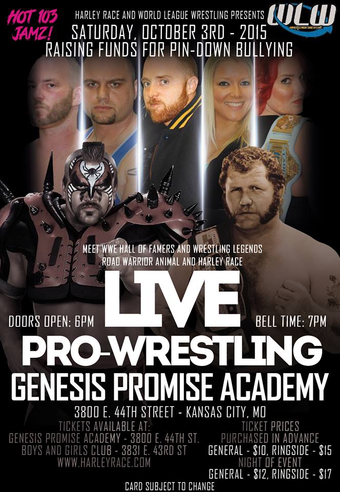 World League Wrestling 10/3 in Kansas City, MO Wrestling News Center