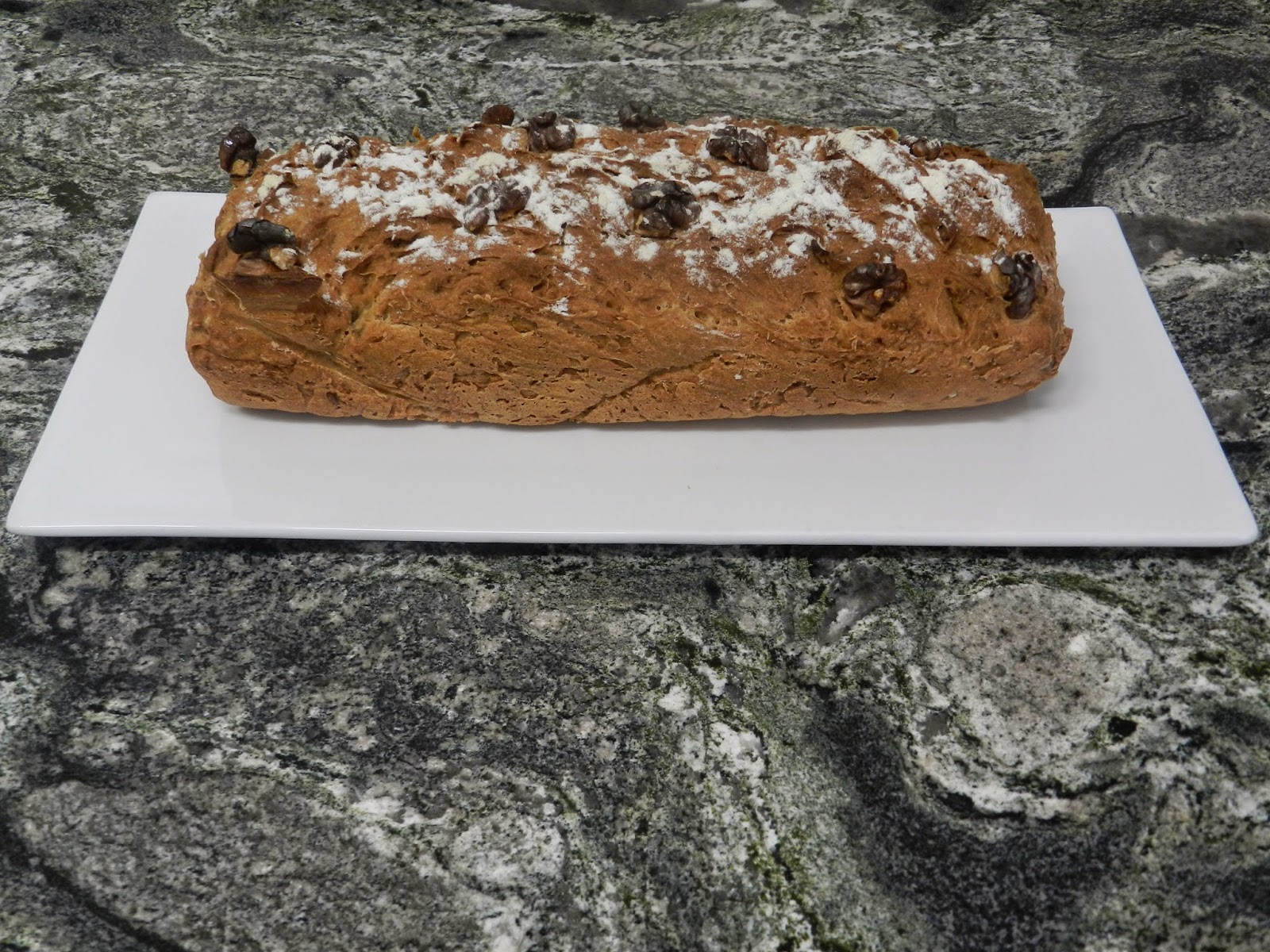 javier abadias y sus recetas PAN INGLÉS DE MIJO MARRON CON NUECES SIN