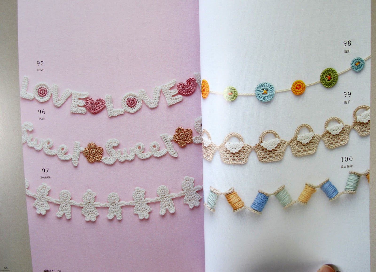 ... Crochet Book - Crochet Girls Patterns Japanese Crochet Book - Crochet