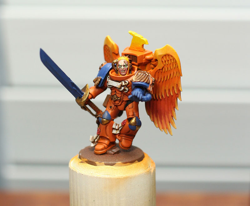 The Painting Corps On The Table Fire Hawks Testers