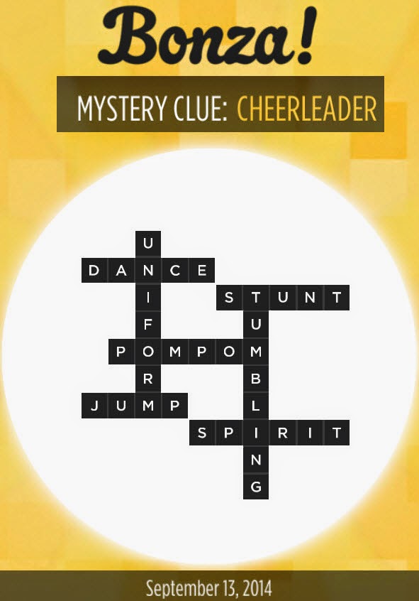 Bonza mystery clue celebrity Bonza mystery clue celebrity