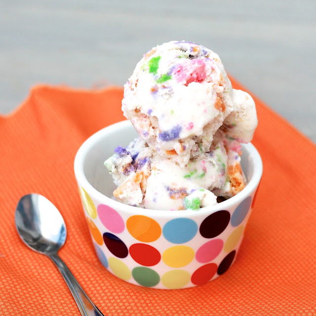 Rainbow Sugar Cookie Ice Cream
