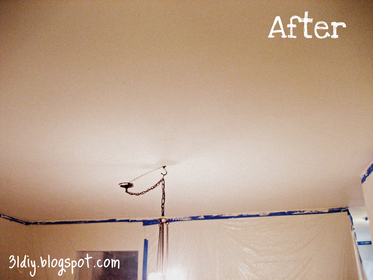 31 diy How to Remove Popcorn Ceiling Texture {tutorial}