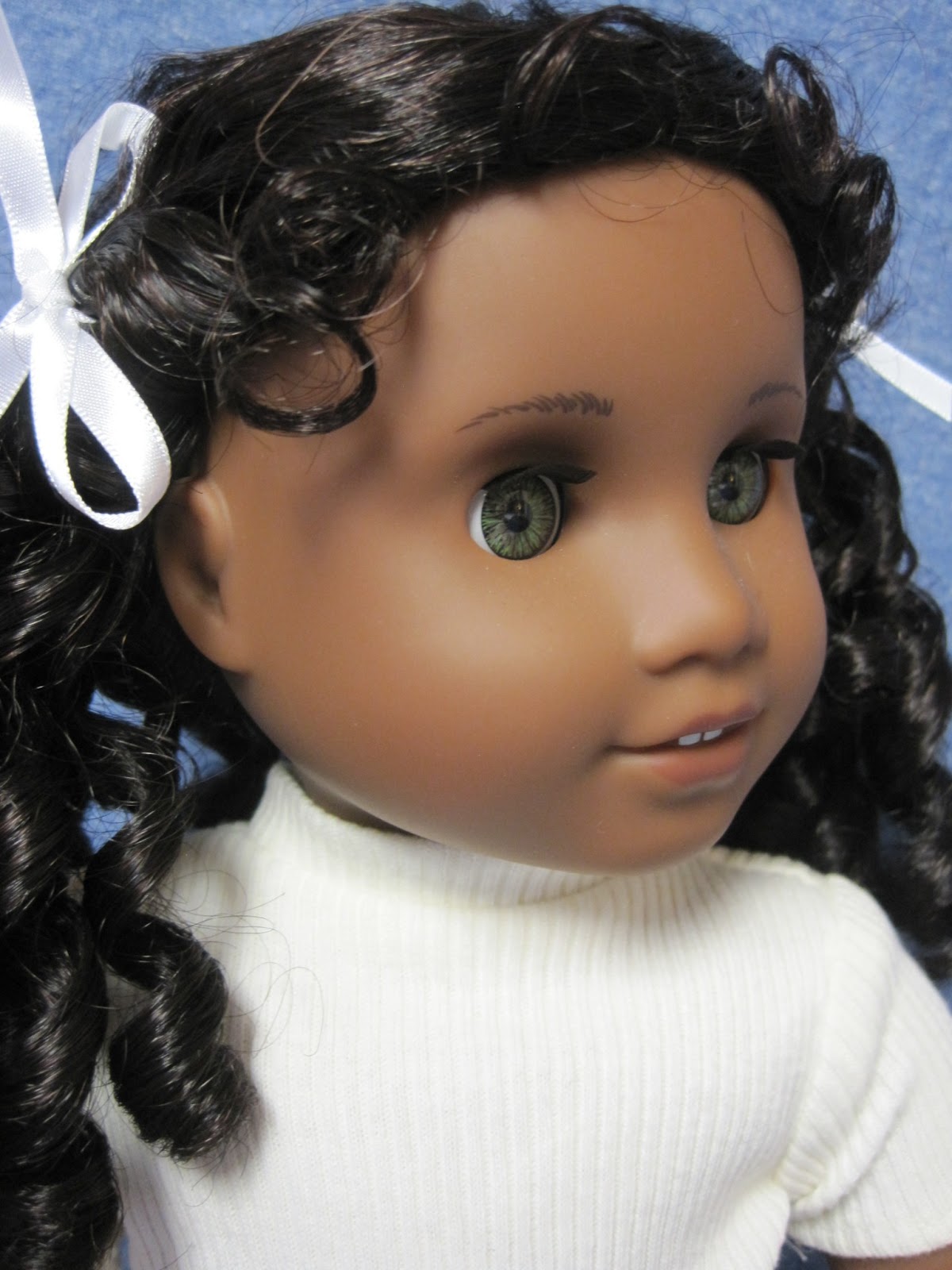 Never Grow Up A Mom's Guide to Dolls and More American Girl Doll Face