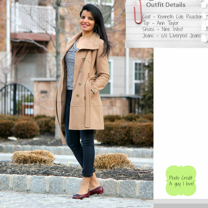 Kenneth Cole Reaction Camel Trench Coat Size 12 L Tradesy Gallery