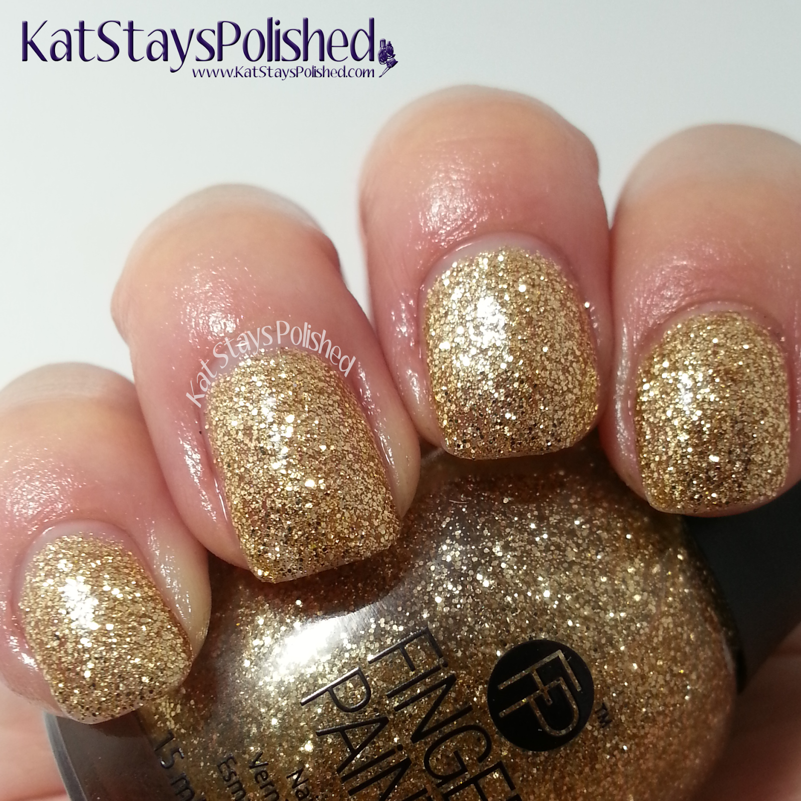 FingerPaints Winter Wishes - Wrapped in Ribbon | Kat Stays Polished