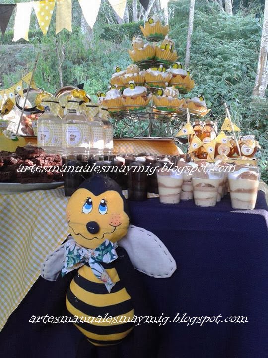 MayMig Artes Manuales: Fiesta Infantil de Abejas.