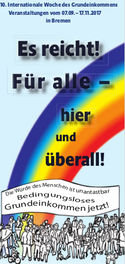 Flyer 10.Woche des Grundeinkommens