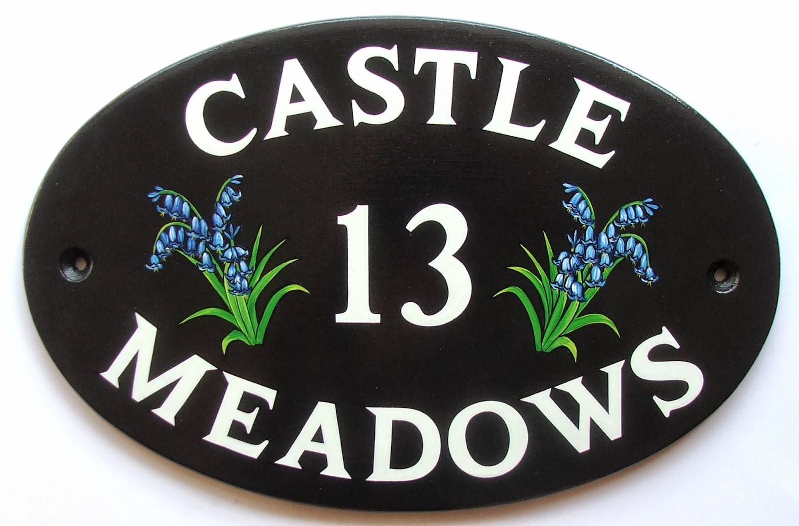 Hand Painted House Signs by Ceramic Art Hand painted ceramic house