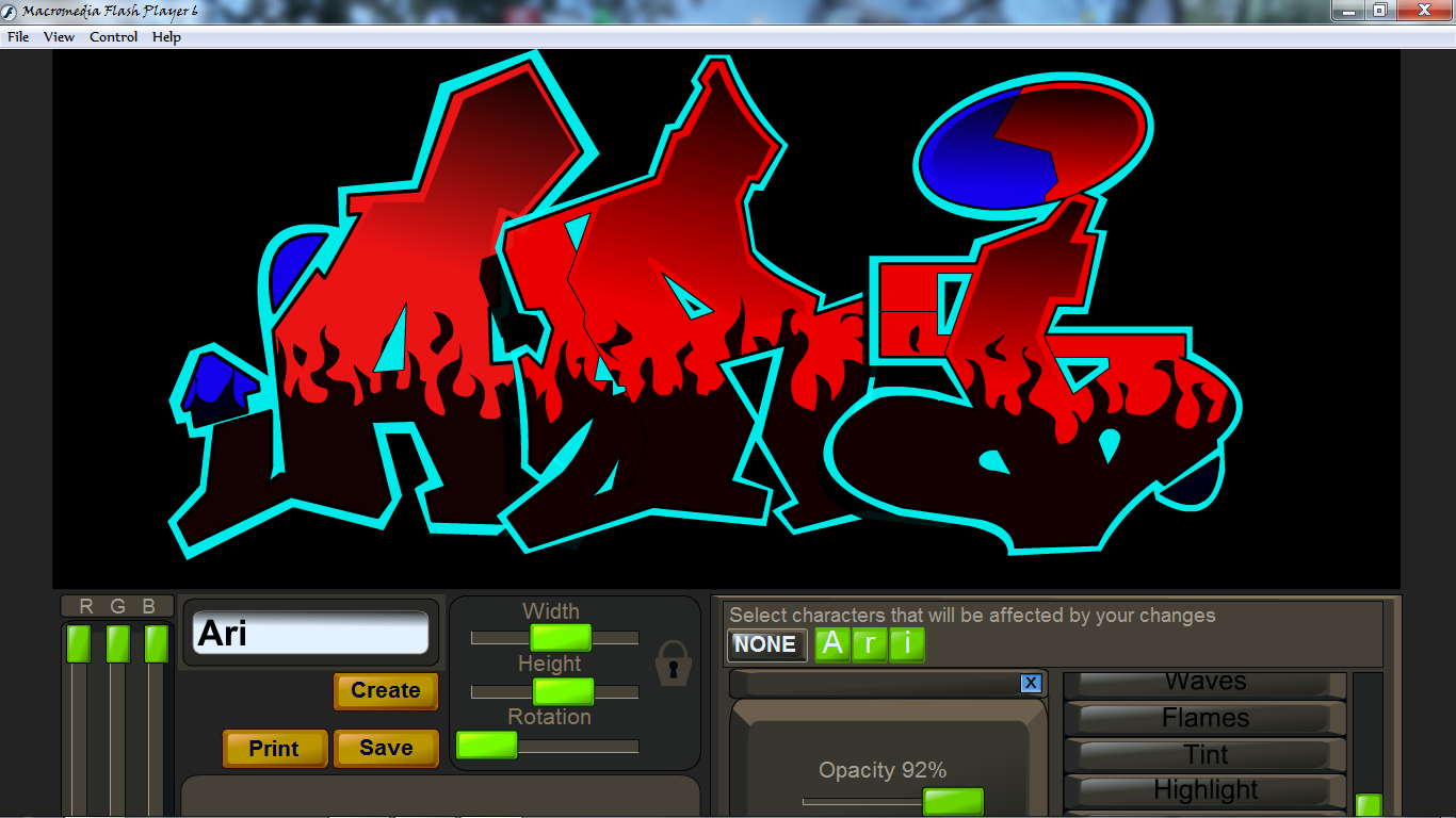 Graffiti Creator Saung Creativity