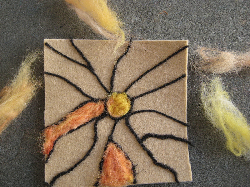 kaystir Flat Needle felting tutorial
