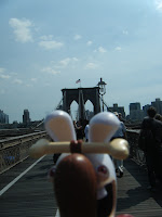 Lapins Crétins - Brooklyn Bridge - New York