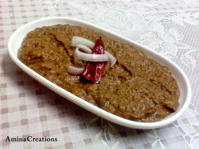AMINA CREATIONS ONION CHUTNEY