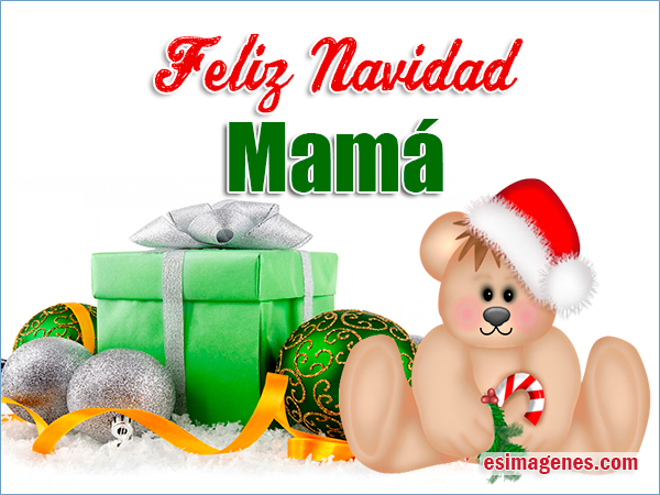 Tarjeta para el día de la madre de corazones Tarjetas de Navidad para Mamá - Imágenes Tarjetas Postales con Nombres