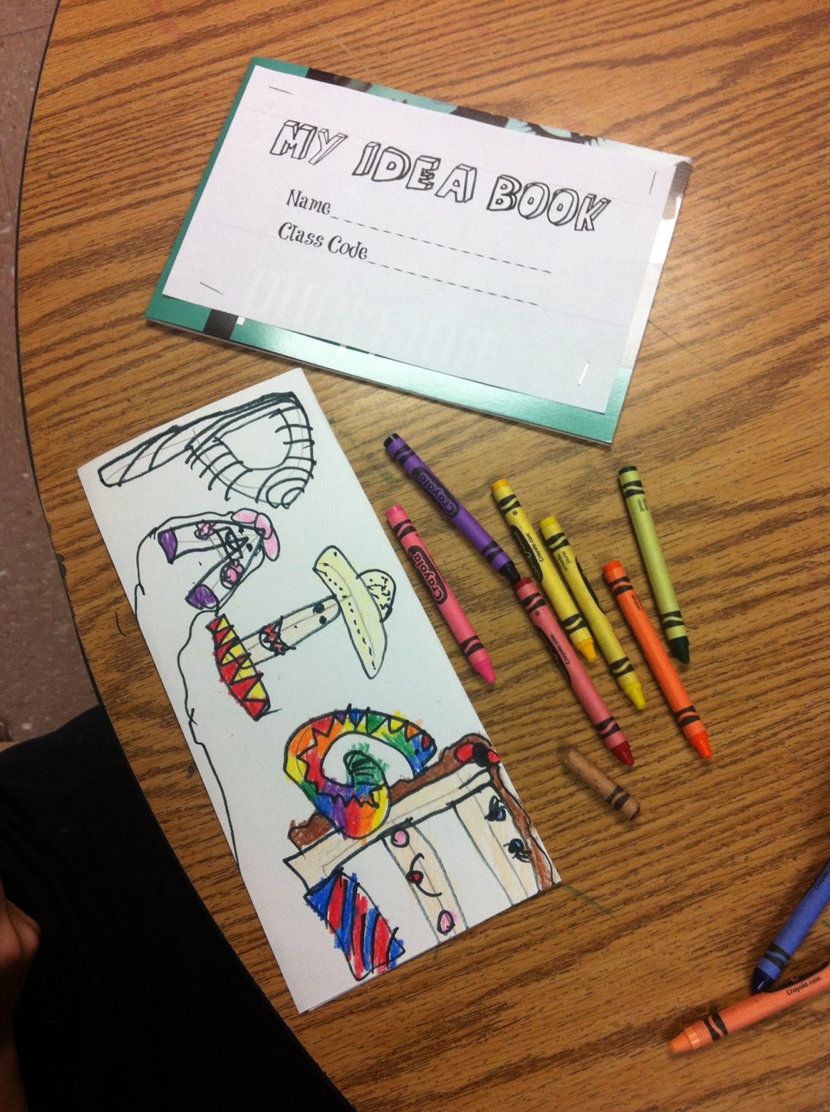 ChumleyScobey Art Room Name Tags and Idea Books