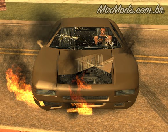 Código para explodir todos os carro no GTA San Andreas 