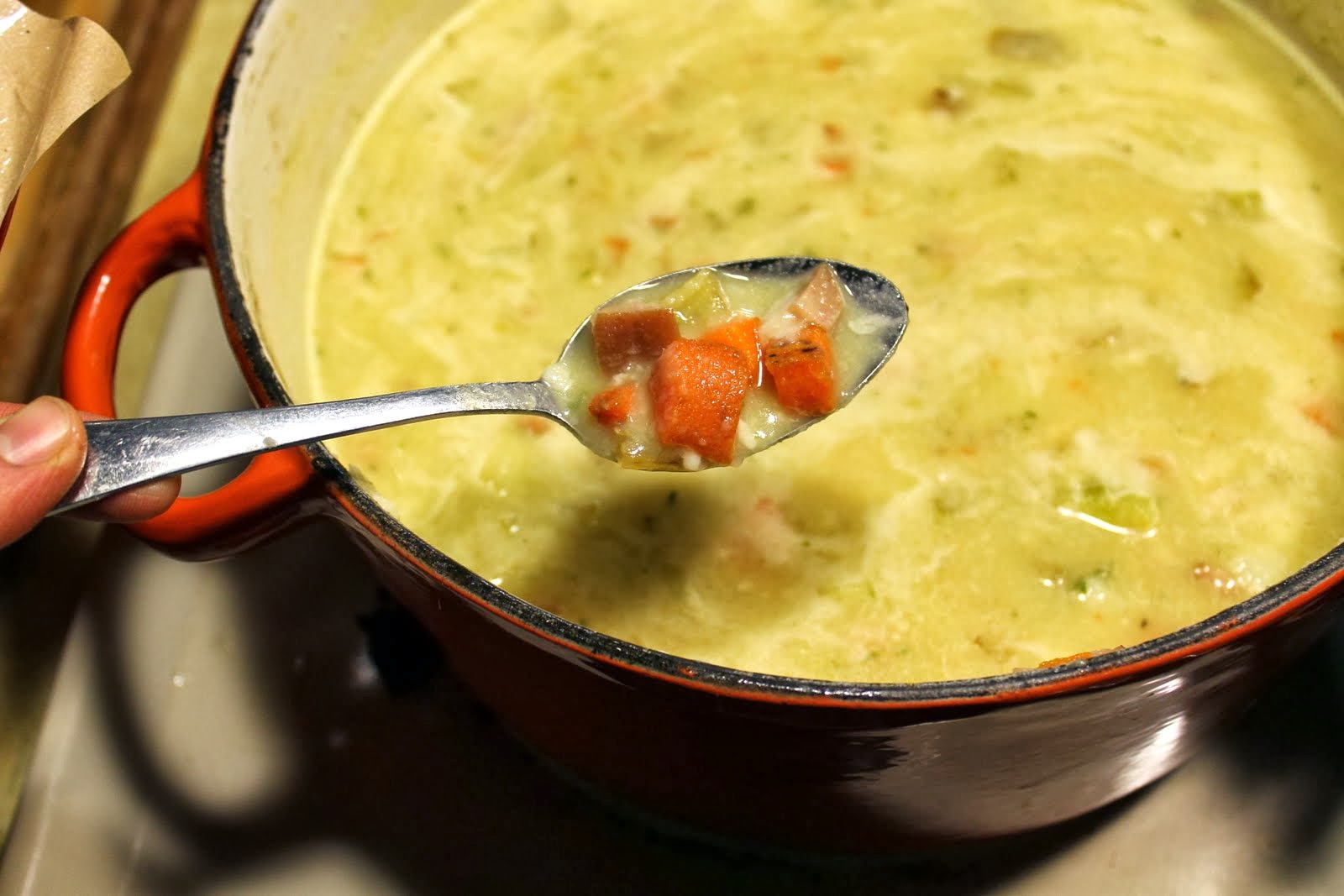 born imaginative. Leftover "Mashed Potato" Soup