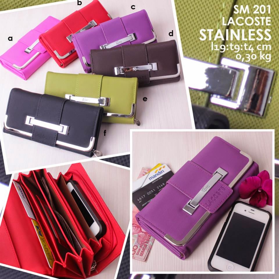 jual dompet wanita branded merek lacoste kw harga jual dompet wanita branded merek lacoste kw harga