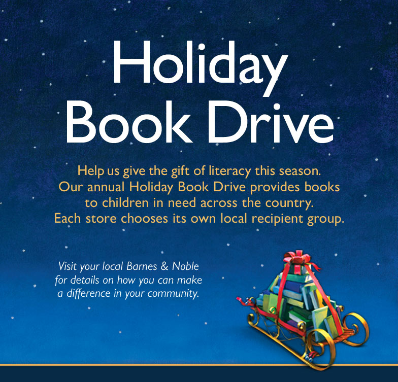 Holiday Book Drive Barnes & Noble