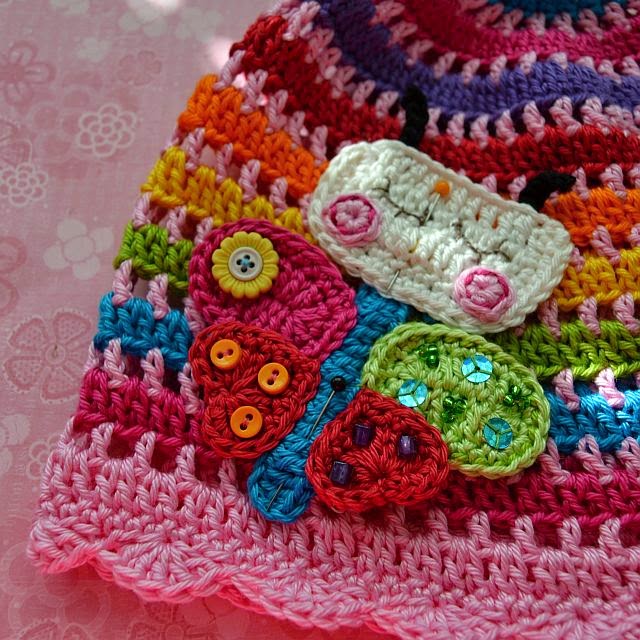 How to sew the applique nicely Magic with hook and needles