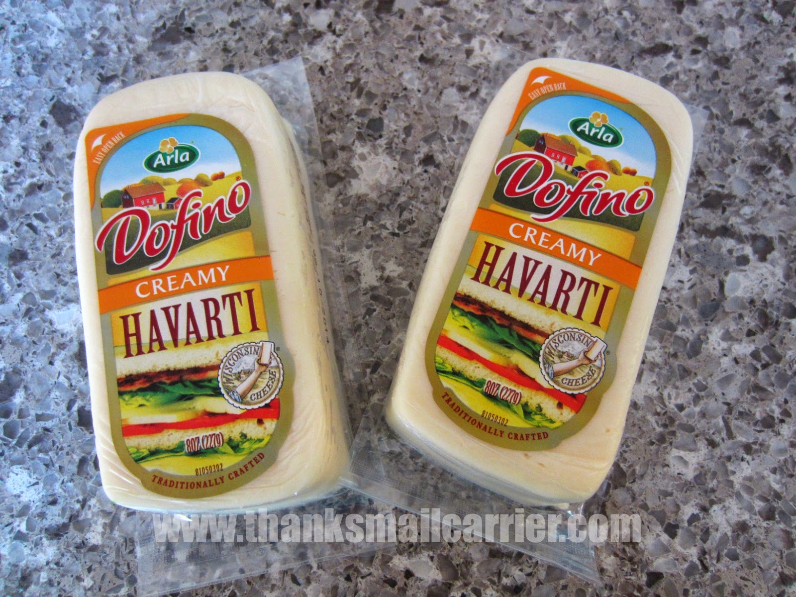 Thanks, Mail Carrier Healthy and Delicious Arla Dofino Cheeses {