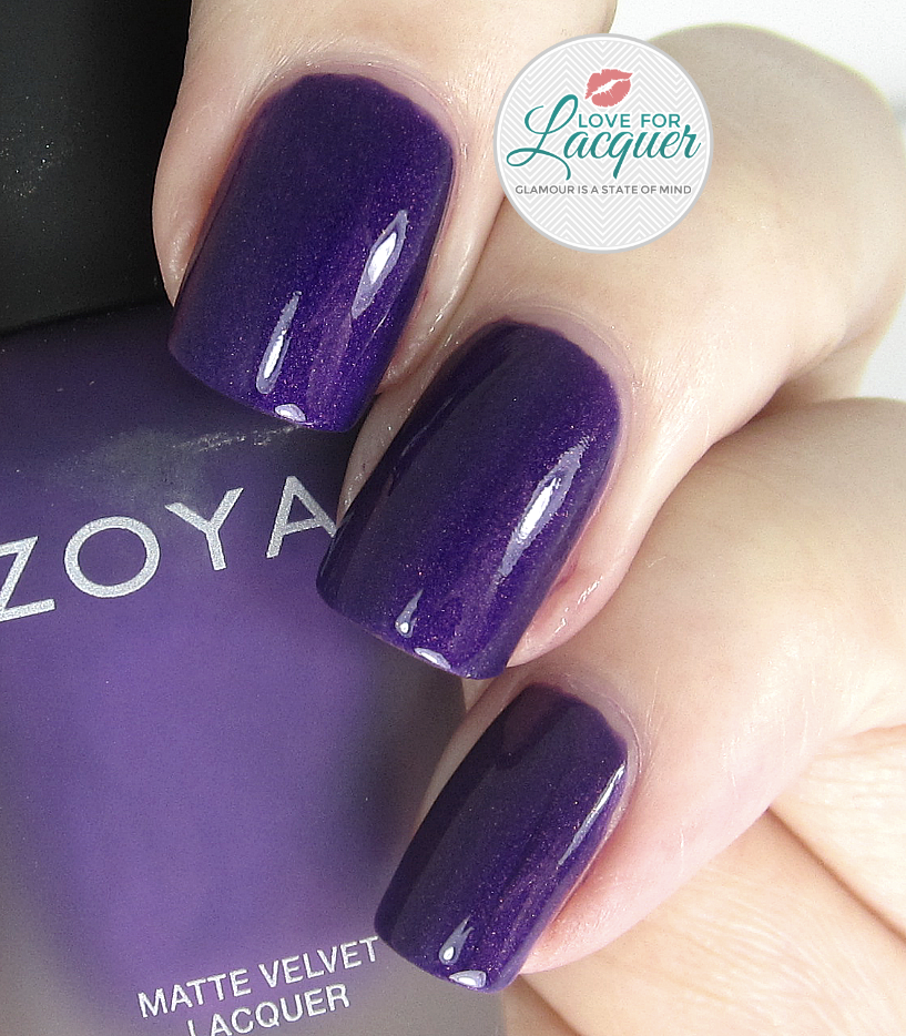 Zoya Matte Velvet Collection - Swatches & Review - Love for Lacquer