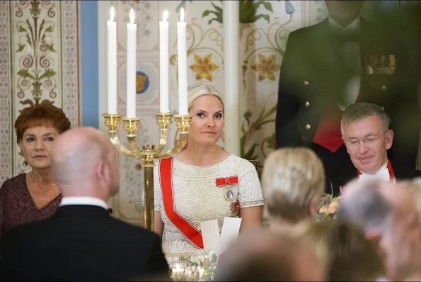 King Harald and Queen Sonja, Crown Princess Mette-Marit and Crown Prince Haakon, Princess Astrid and Mrs Ferner 