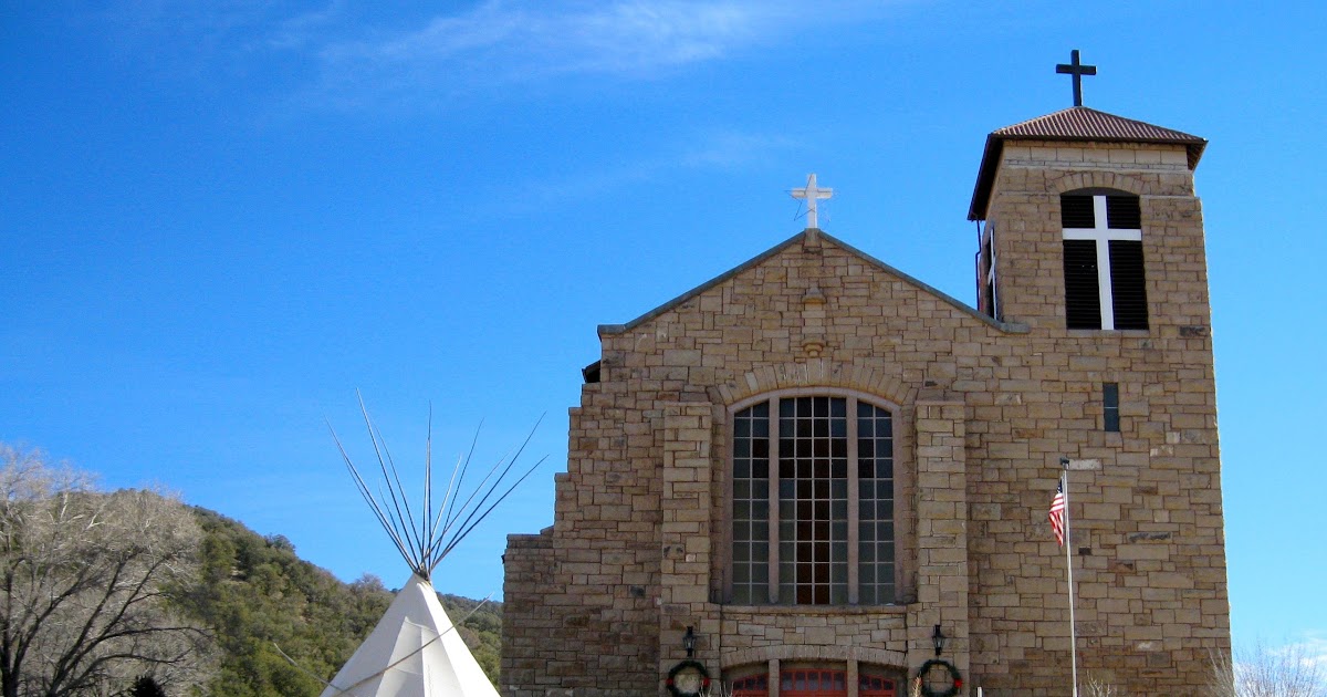 Living Rootless Mescalero, New Mexico St. Joseph Apache Mission Church