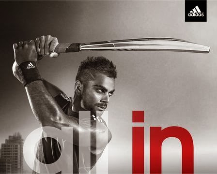 All in with Adidas says Virat