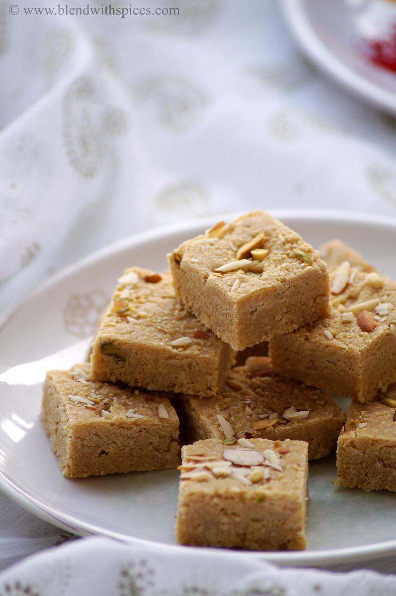 Mohanthal Recipe Gram Flour Fudge Recipe A Traditional Gujarati