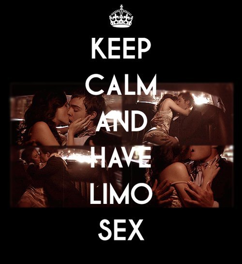 keep calm and have limo sex