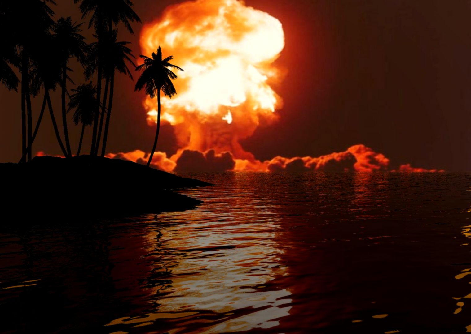 Water Nuclear Bomb Explosion Water Nuclear Bomb Explosion