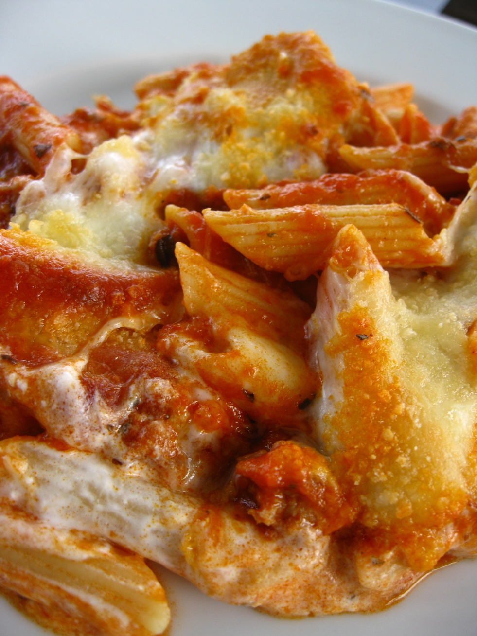 My Favorite Things Cheesy Baked Penne with Italian Sausage from Petit Chef