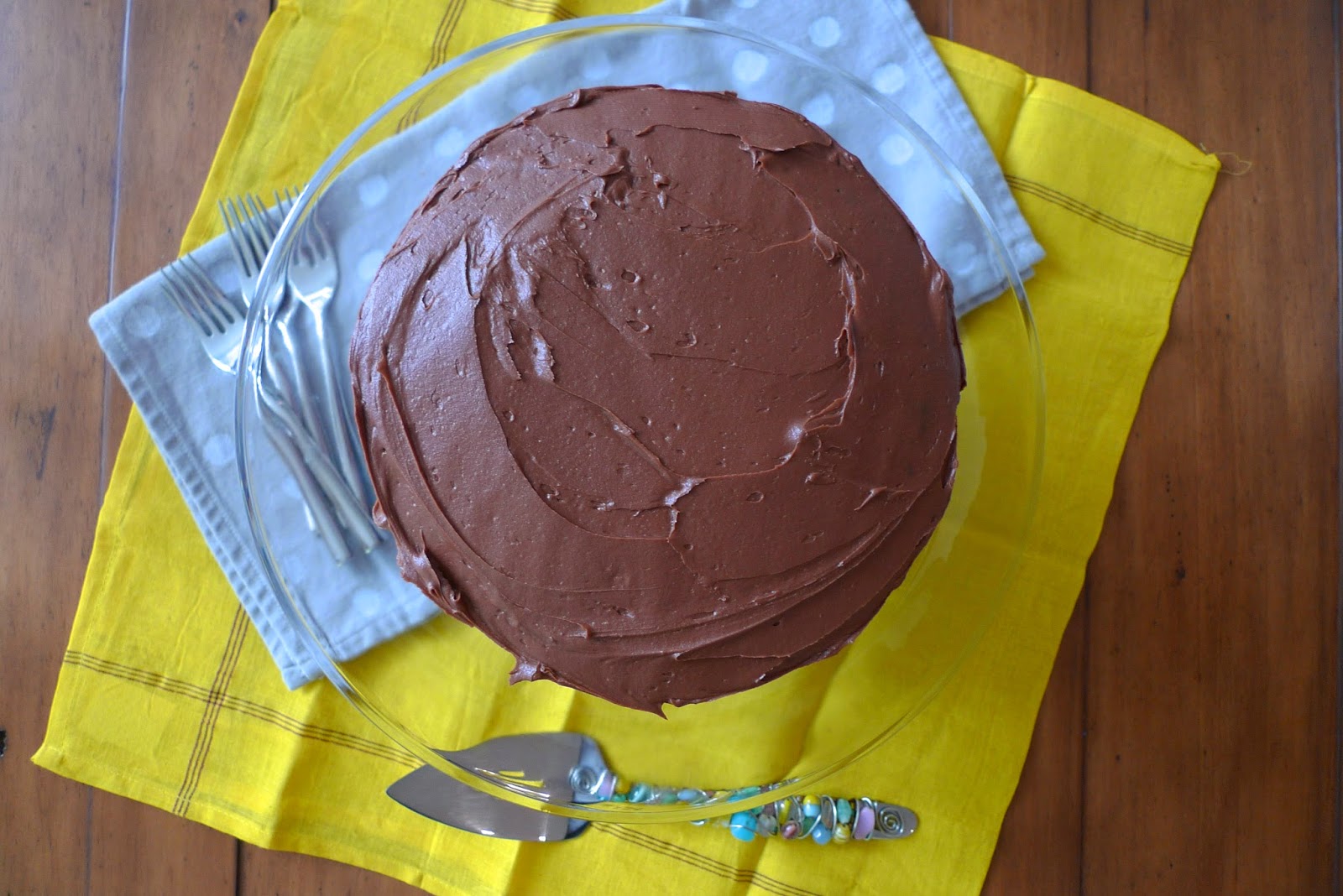 siriously delicious Chocolate Chunk Buttermilk Cake