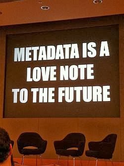 metadata is a love not to the future