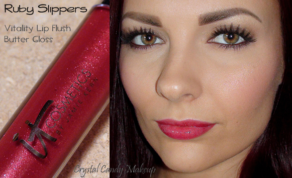 Vitality Lip Flush Butter Gloss de It Cosmetics Ruby Slippers - Review - Swatch