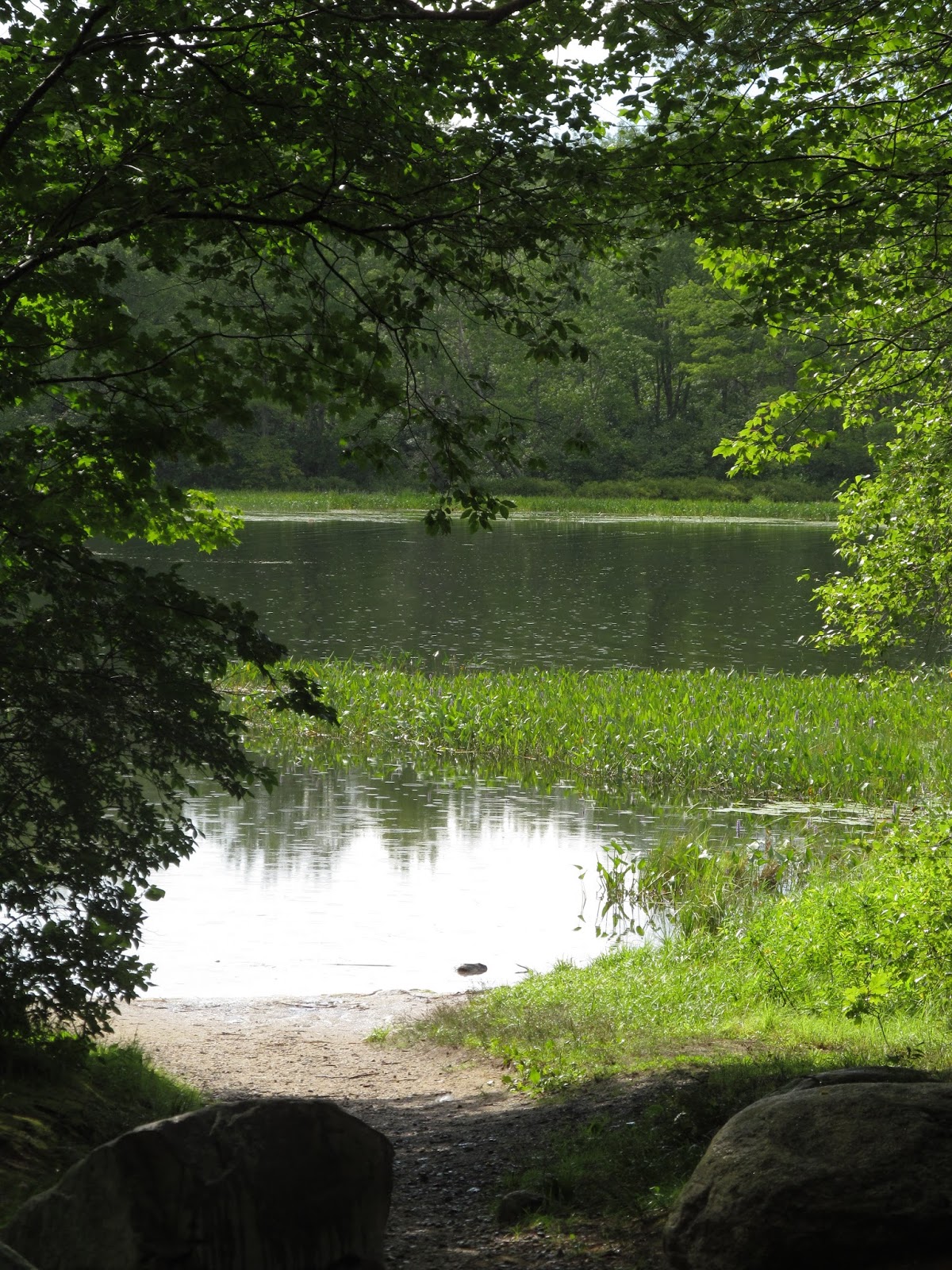 Recreational Kayaking in Maine Highland Lake Falmouth/Windham, Maine
