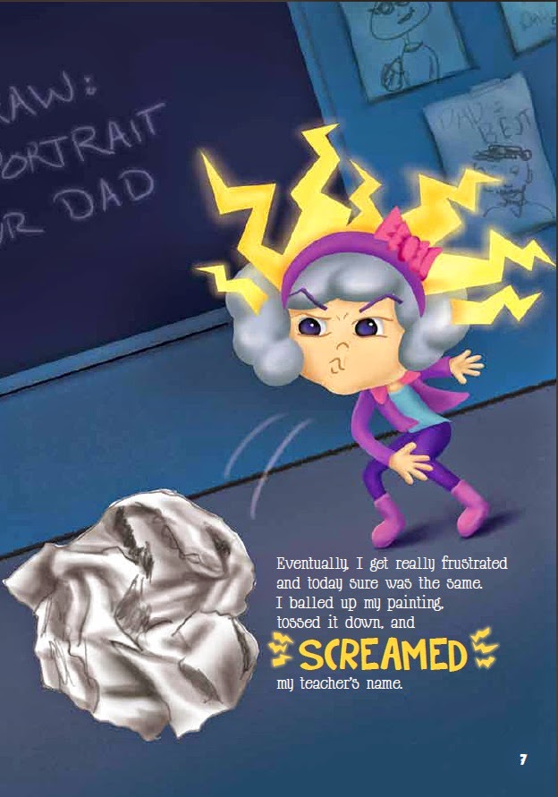 Priscilla & the Perfect Storm A social skills book that helps children identify and deal with anxiety based on perfectionism 