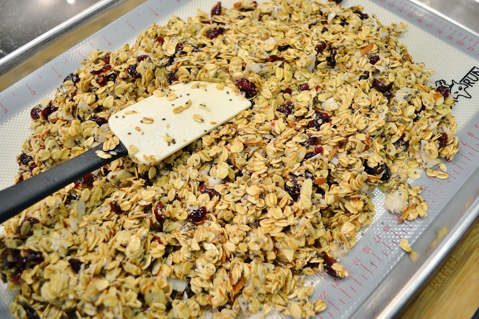 ...with a lil' twist Chia Seed and Agave Granola