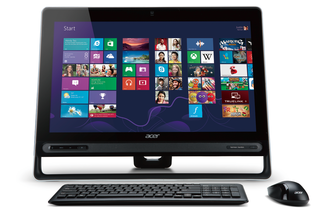 HiTech Daily News Acer Aspire Z3 Allinone PC tunes up touch with